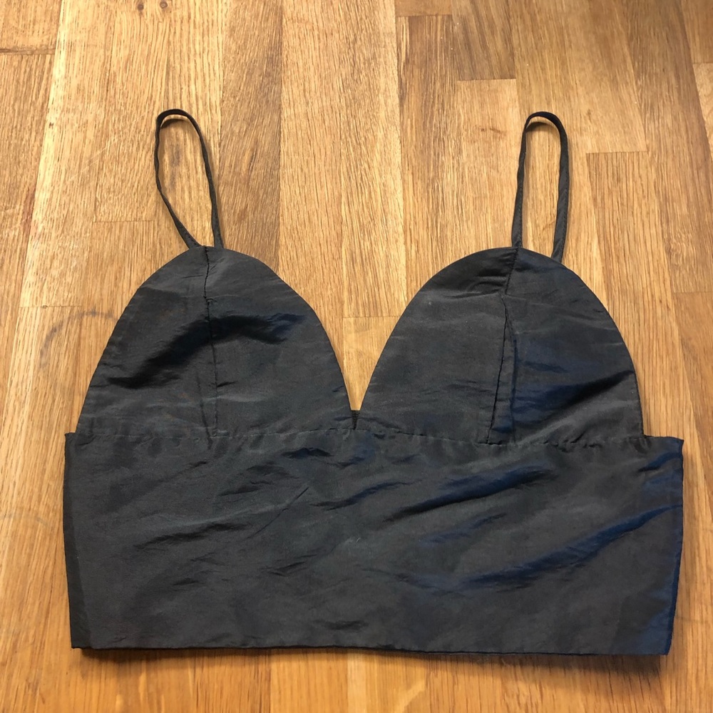 Black Crop Top